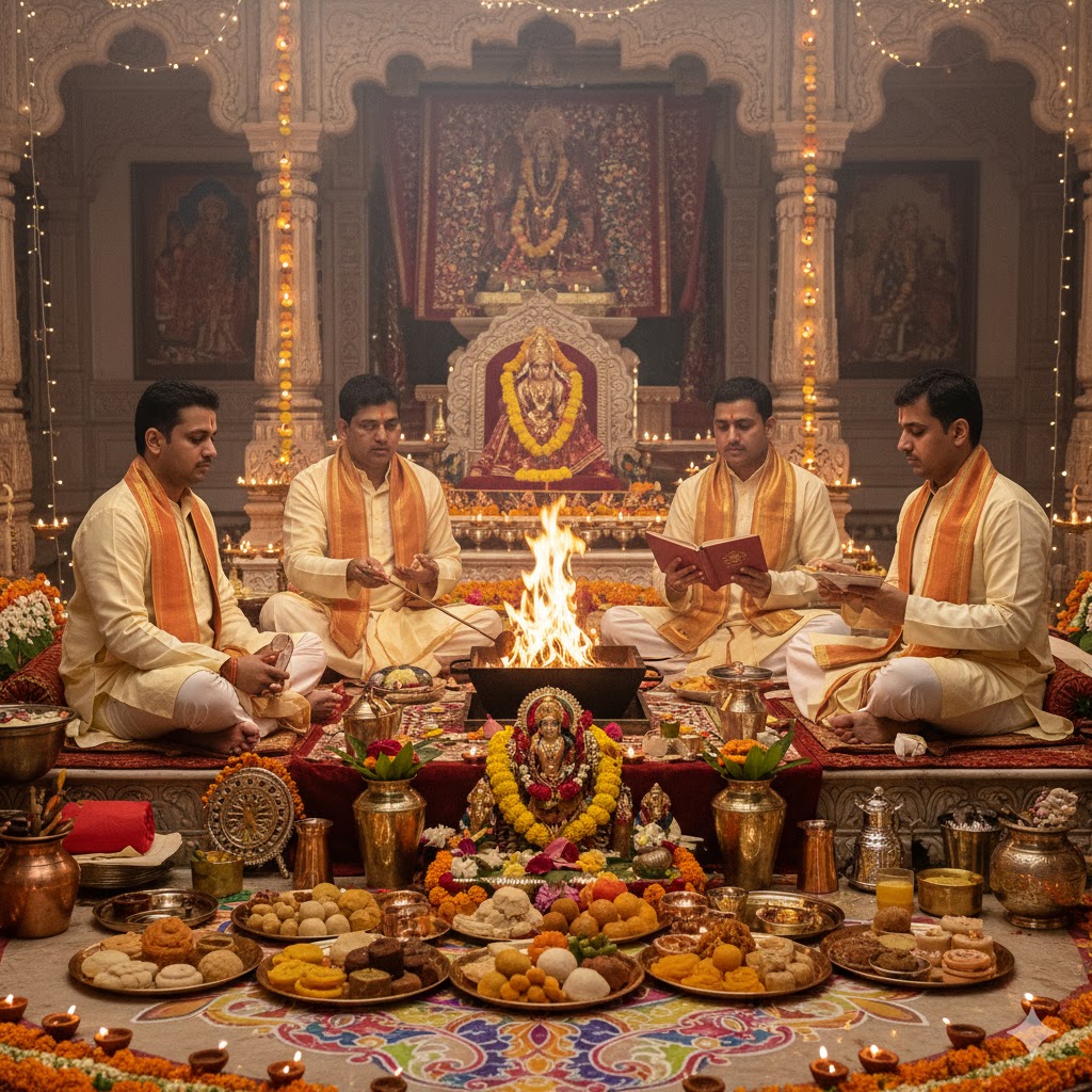 Diwali-puja Diwali-puja