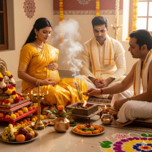 Puja for Wellbeing of Pregnant Mother and Baby